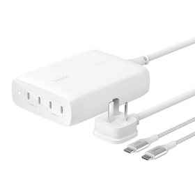 USB-C 4口氮化镓 200W 快充充电器 + USB-C 转 USB-C 线缆